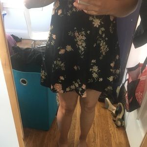 Brandy Melville floral wrap skirt